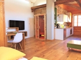 Blick quer durchs Apartment